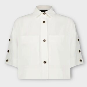 ALEEZA PARIS Diana Shirt in Ivory